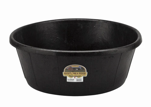 Little Giant 15 Gallon Rubber Feed Tub 3 Little Giant 15 Gallon Rubber Feed Tub