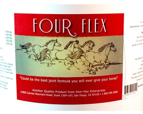 Four Flex Joint Supplement For Horses 3.75 Lbs 3 Four Flex Joint Supplement For Horses 3.75 Lbs