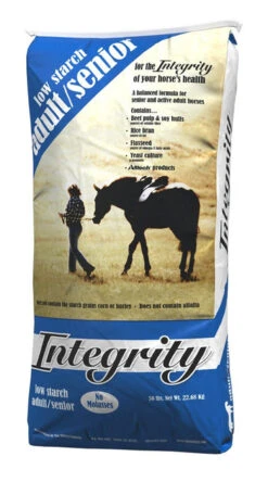 Integrity Low Starch Adult/Senior - No Molasses 6 Integrity Low Starch Adult/Senior - No Molasses -Horse Care Supply Store Integrity Adult Senior LS NoMol Bag 84374.1624654049