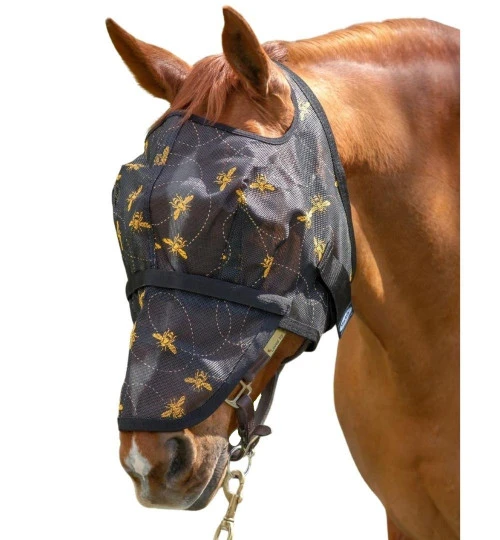 Bee Mine Fly Mask Detachable Nose 4 Bee Mine Fly Mask Detachable Nose - Image 2