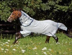 Horseware Ireland Amigo Bug Buster Vamoose Fly Sheet -Horse Care Supply Store bug buster vamoose silver navy AFRR3V horseware 26516.1635339594