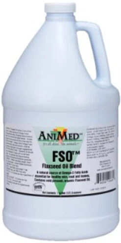AniMed FSO Flaxseed Oil Blend - Gallon
