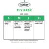 Bee Mine Fly Mask Ears & Detach Nose -Horse Care Supply Store fly mask size guide mackey 09235.1644095630