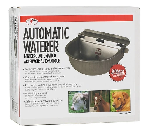 Little Giant Galvanized Steel Automatic Waterer 3 Little Giant Galvanized Steel Automatic Waterer