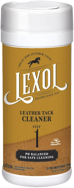 Lexol Leather Tack Cleaner Step 1 Wipes 3 Lexol Leather Tack Cleaner Step 1 Wipes