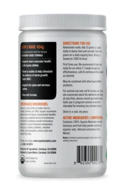 Lion's Mane Equine Matrix