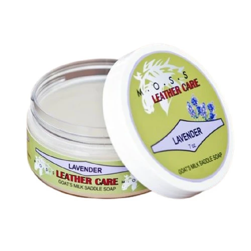 MOSS Leather Care Goat's Milk Saddle Soap 3 MOSS Leather Care Goat's Milk Saddle Soap