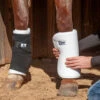 Cashel No Bow Bandage Wraps 2 Cashel No Bow Bandage Wraps -Horse Care Supply Store no bow wraps white NBB cashel 57132.1674683521