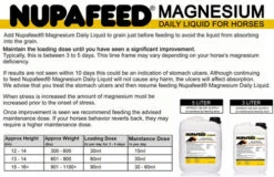 Nupafeed Magnesium Daily Liquid -Horse Care Supply Store nupafeed liquid feeding info 94669.1689879659