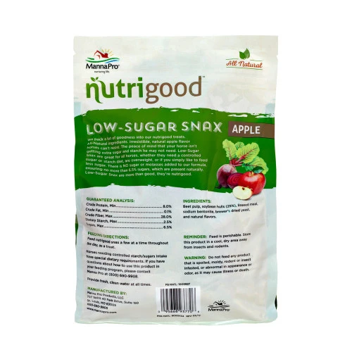Nutrigood Low Sugar Snax Horse Treats 3 Nutrigood Low Sugar Snax Horse Treats
