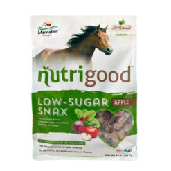 Nutrigood Low Sugar Snax Horse Treats 9 Nutrigood Low Sugar Snax Horse Treats -Horse Care Supply Store nutri good low sugar snax apple 4lb front manna pro 58772.1678311195