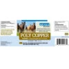 Uckele Poly Copper Powder Supplement -Horse Care Supply Store poly copper powder 1lb label uckele 06873.1685562845