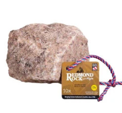 Redmond Rock On A Rope Salt Block -Horse Care Supply Store redmond rock rope 7lb redmond 98109.1670951409