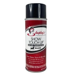 Shapley's Show Touch Up Spray -Horse Care Supply Store show touch up color enhancer black front shapleys 53140.1668035726