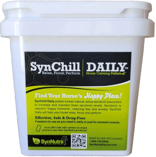 SynChill Daily Horse Calming Pellets 3 SynChill Daily Horse Calming Pellets