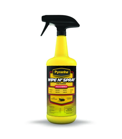Pyranha Wipe N' Spray Fly & Insect Repellent 4 Pyranha Wipe N' Spray Fly & Insect Repellent - Image 2